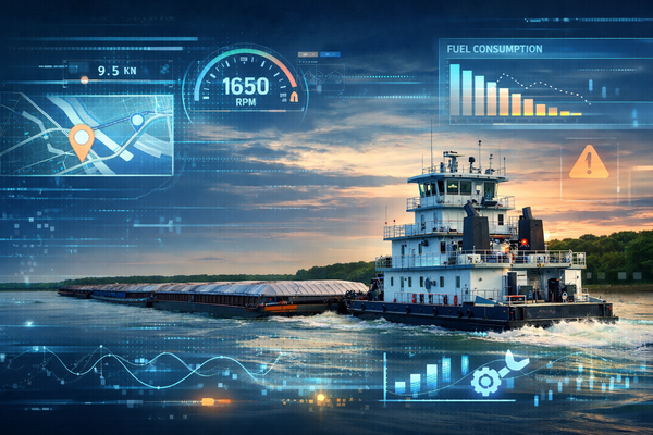 Telemetria Avançada no Modal Aquaviário